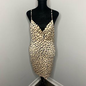 Leopard print dress